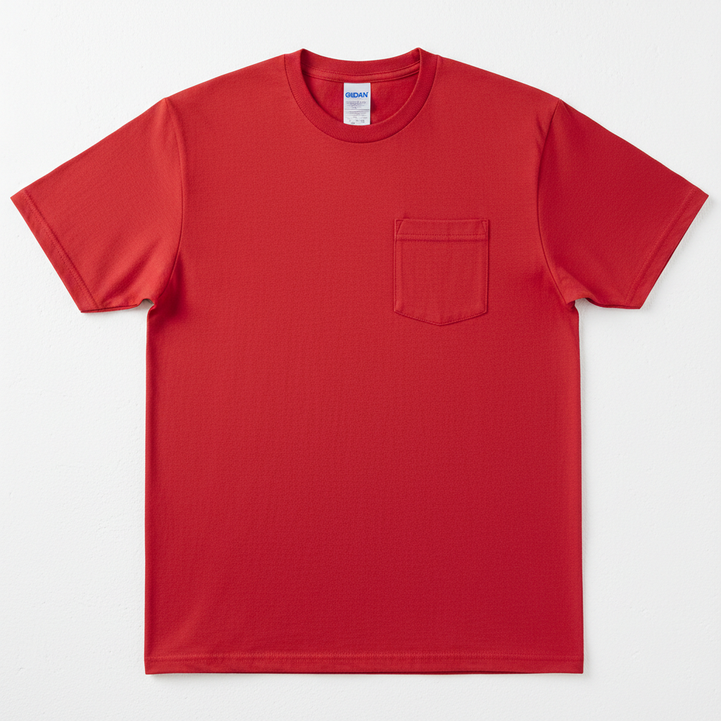 Gildan G830 - Unisex 50/50 Pocket T-Shirt