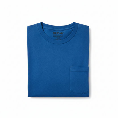 Gildan G830 - Unisex 50/50 Pocket T-Shirt